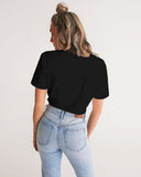 Aphrodite | Twist-Front Cropped Tee