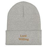 Lord Willing | Cuffed Beanie