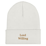 Lord Willing | Cuffed Beanie