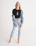 Aphrodite | Twist-Front Cropped Tee