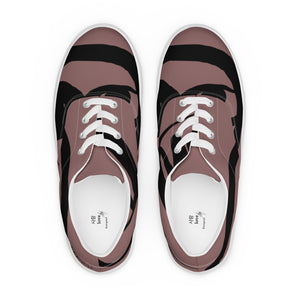 Men’s lace-up canvas shoes
